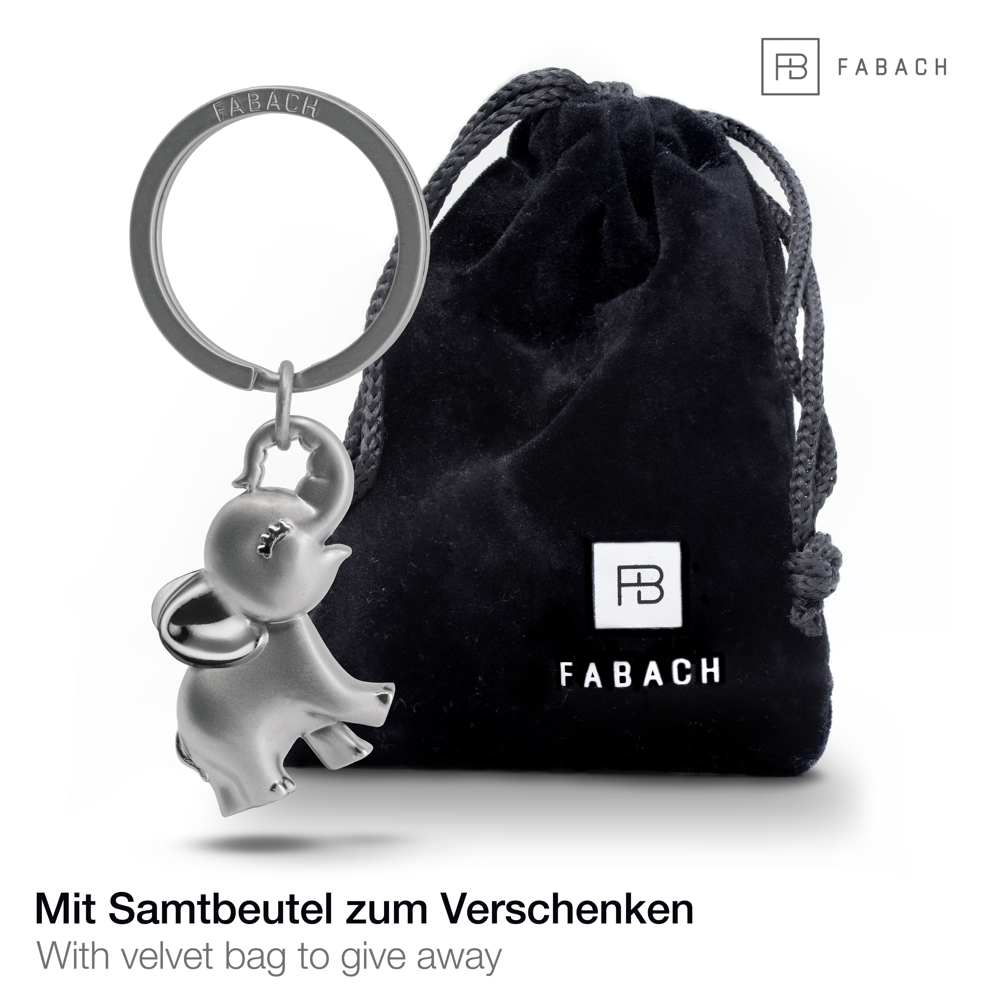 FABACH Schlüsselanhänger Elefant Jumbo - Süßer Elefant Glücksbringer für Frau Freundin