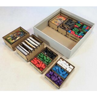 Organizer compatible with Paladins of the West Kingdom