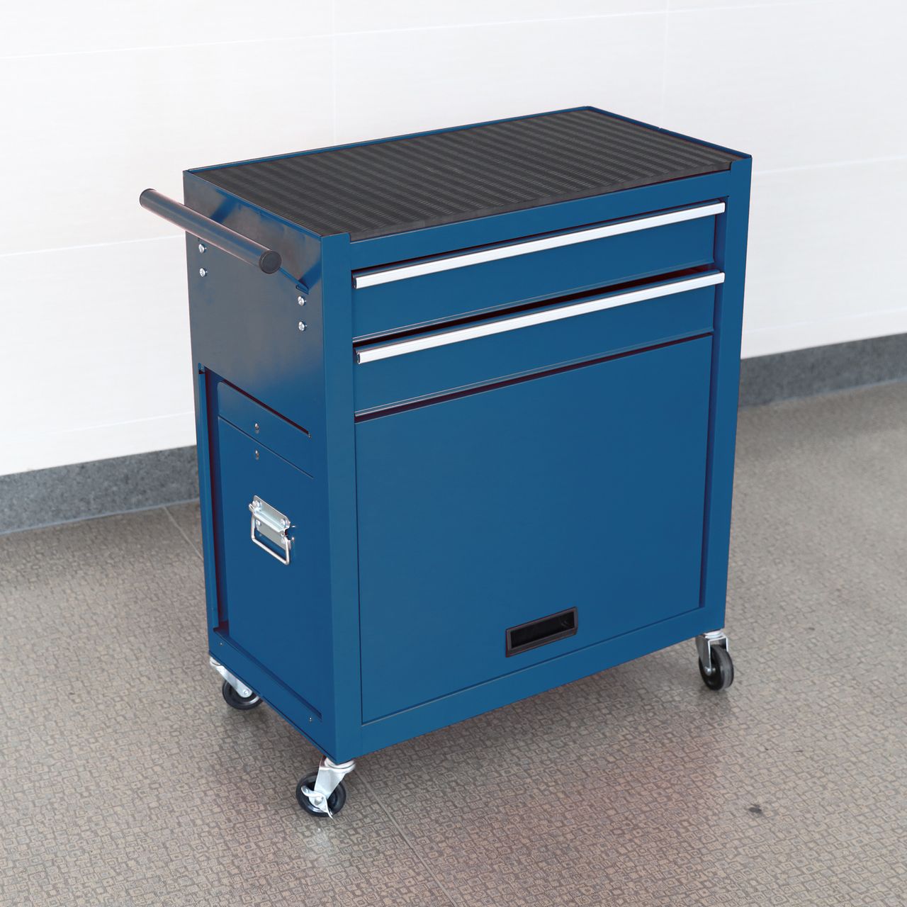 Tech Craft Tech Craft 2 in 1 Werkstattwagen - blau, 7 Schubladen