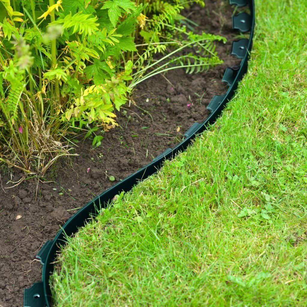 Nature Beetumrandung Rasenkante 5cmx10m Grün
