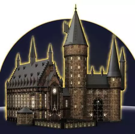 Ravensburger Hogwarts Schloss Die Große Halle -Night Edition