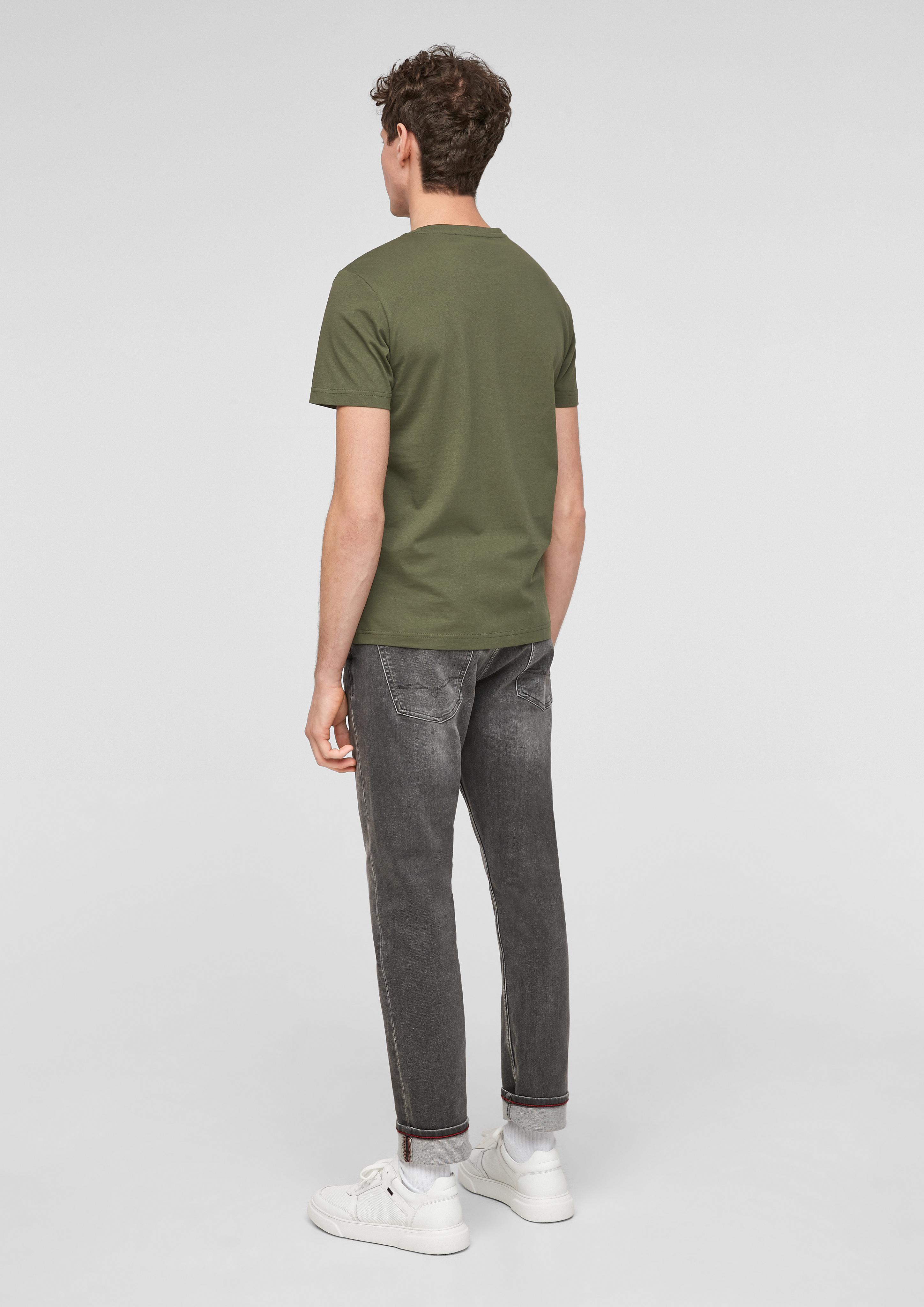 Labelshirt aus Jersey  03.899.32.6954-7940