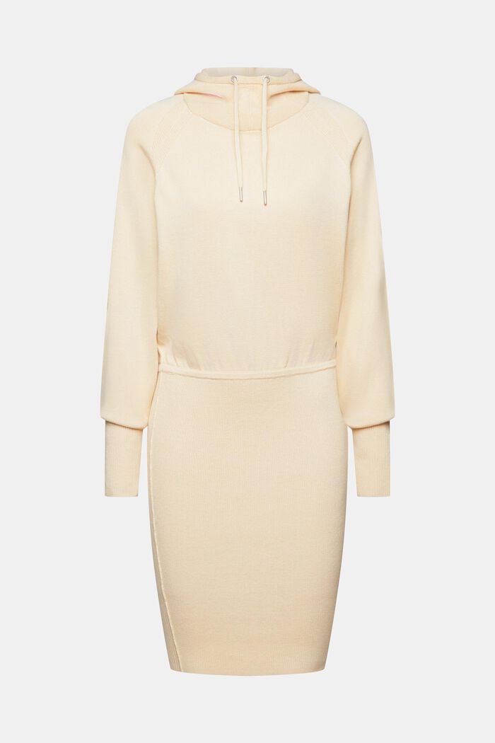 Sweatshirt-Kleid mit Kapuze
