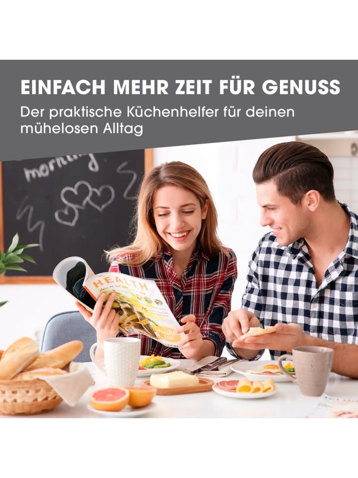 Gourmetmaxx GOURMETmaxx Wasserkocher - 1,8l - Edelstahl günstig kaufen onesize