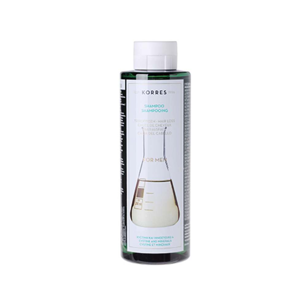 korres Cystéine & Minéraux Shampooing anti-chute Homme 250ml