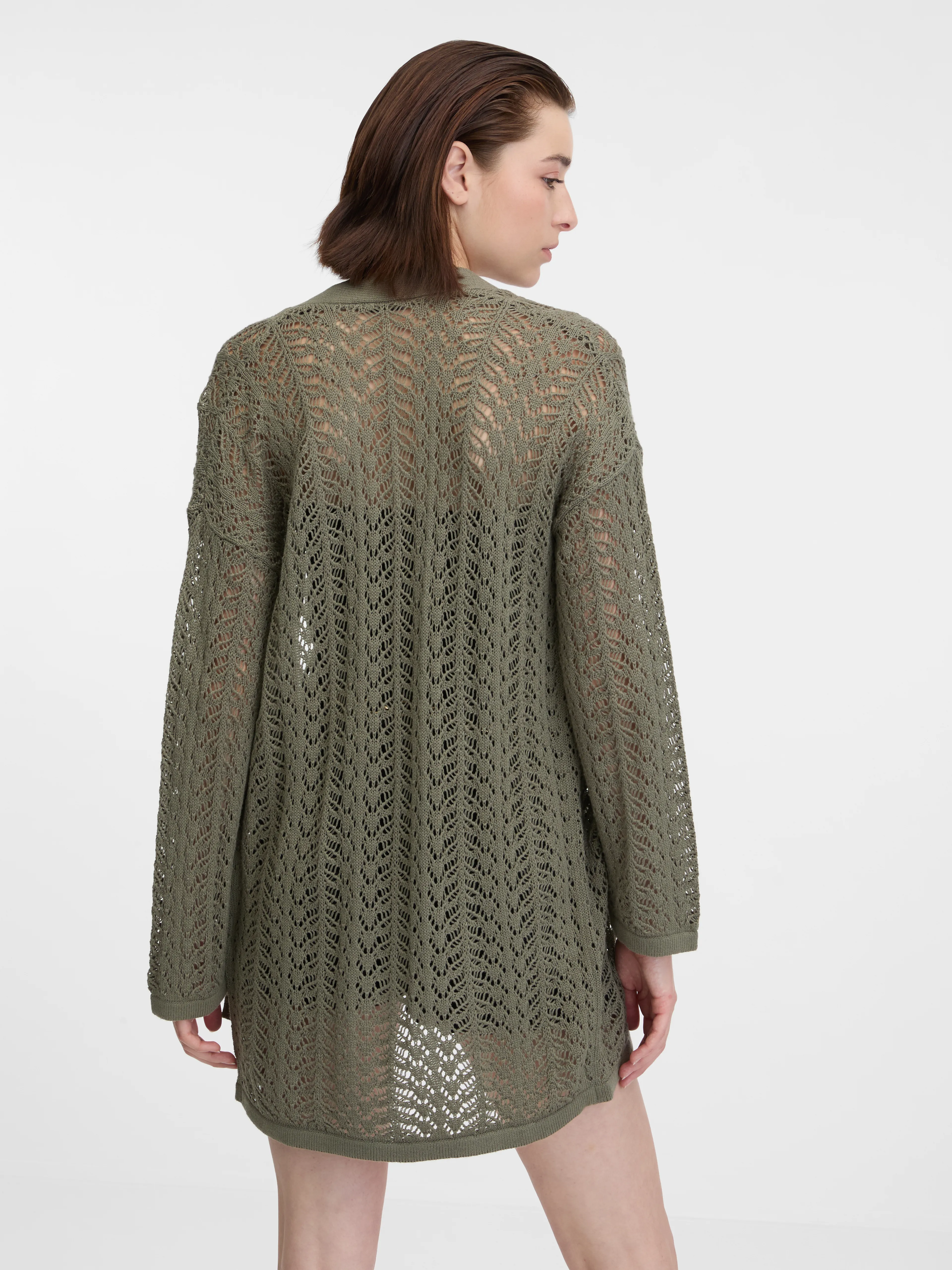 Khaki Damen Strickjacke ORSAY