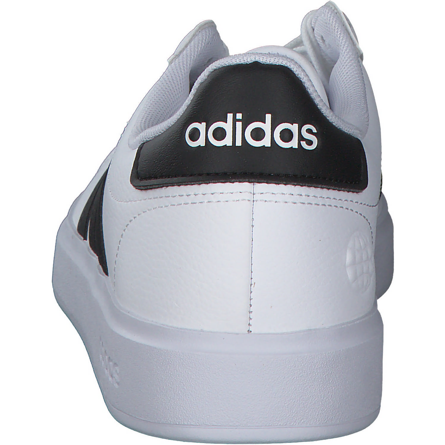 Adidas Core Grand Court 2.0 W, Sneakers Low, Damen, weiß / schwarz