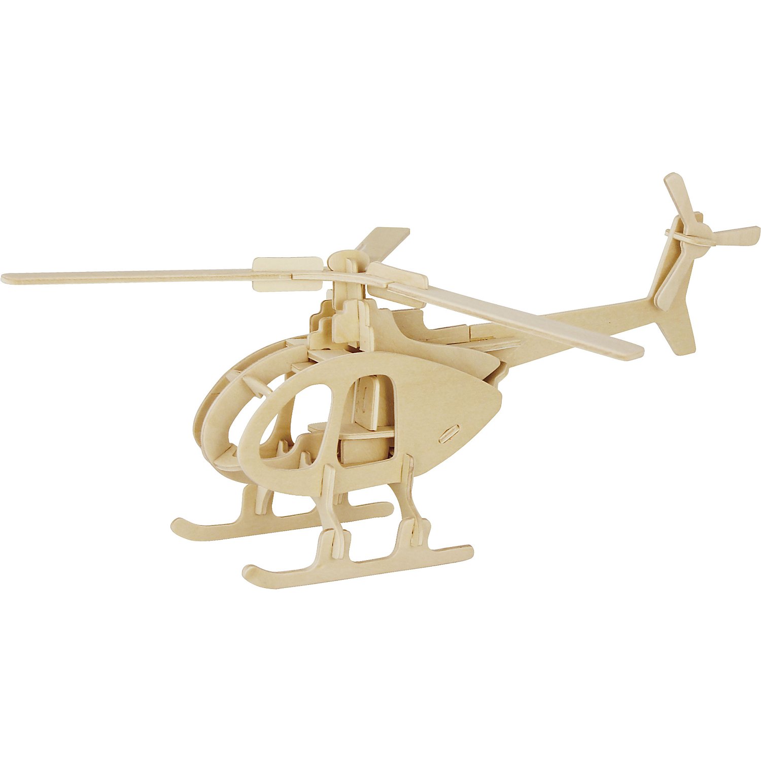 Holzbausatz Hubschrauber, 26 x 13 cm