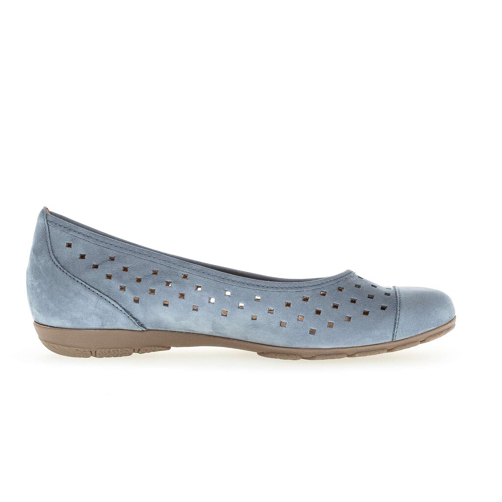 Gabor fashion Sportliche Ballerina blau