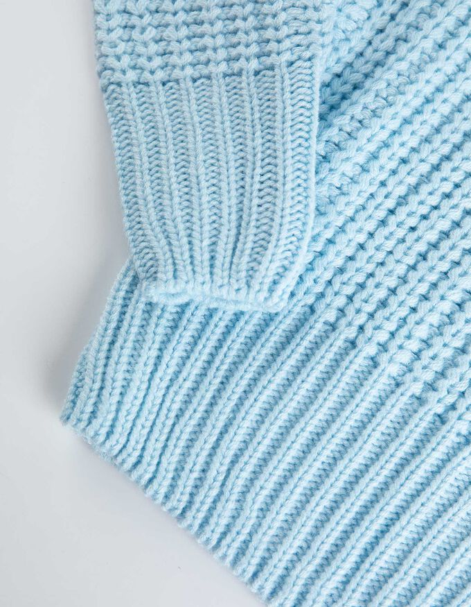 Strickpullover - Überschnittene Schultern