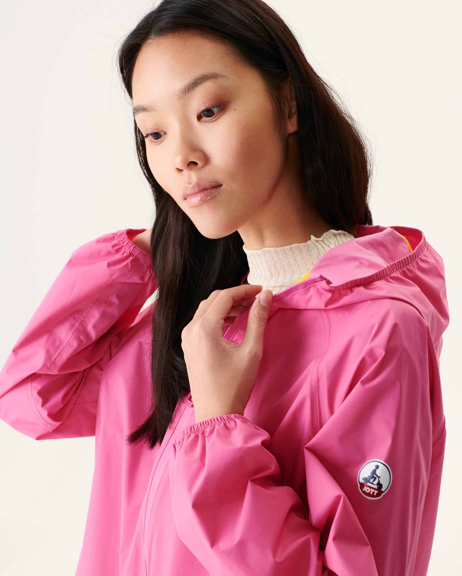 Imperméable paquetable Rose intense Singapore