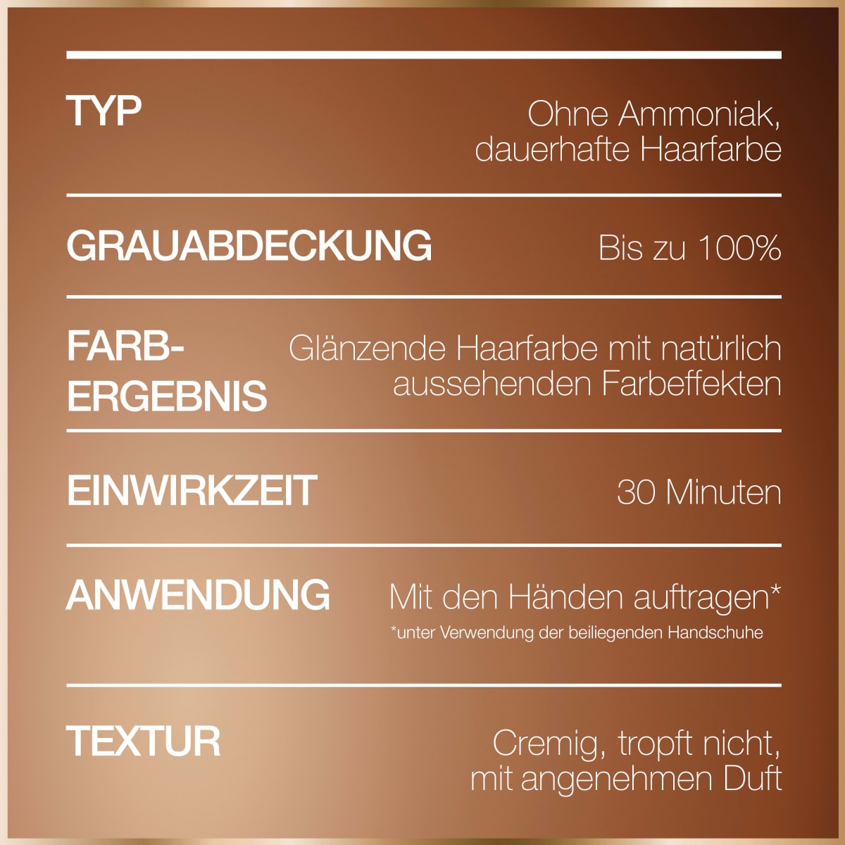 Haarfarbe 4.15 Kühles Kastanien Braun, 1 St