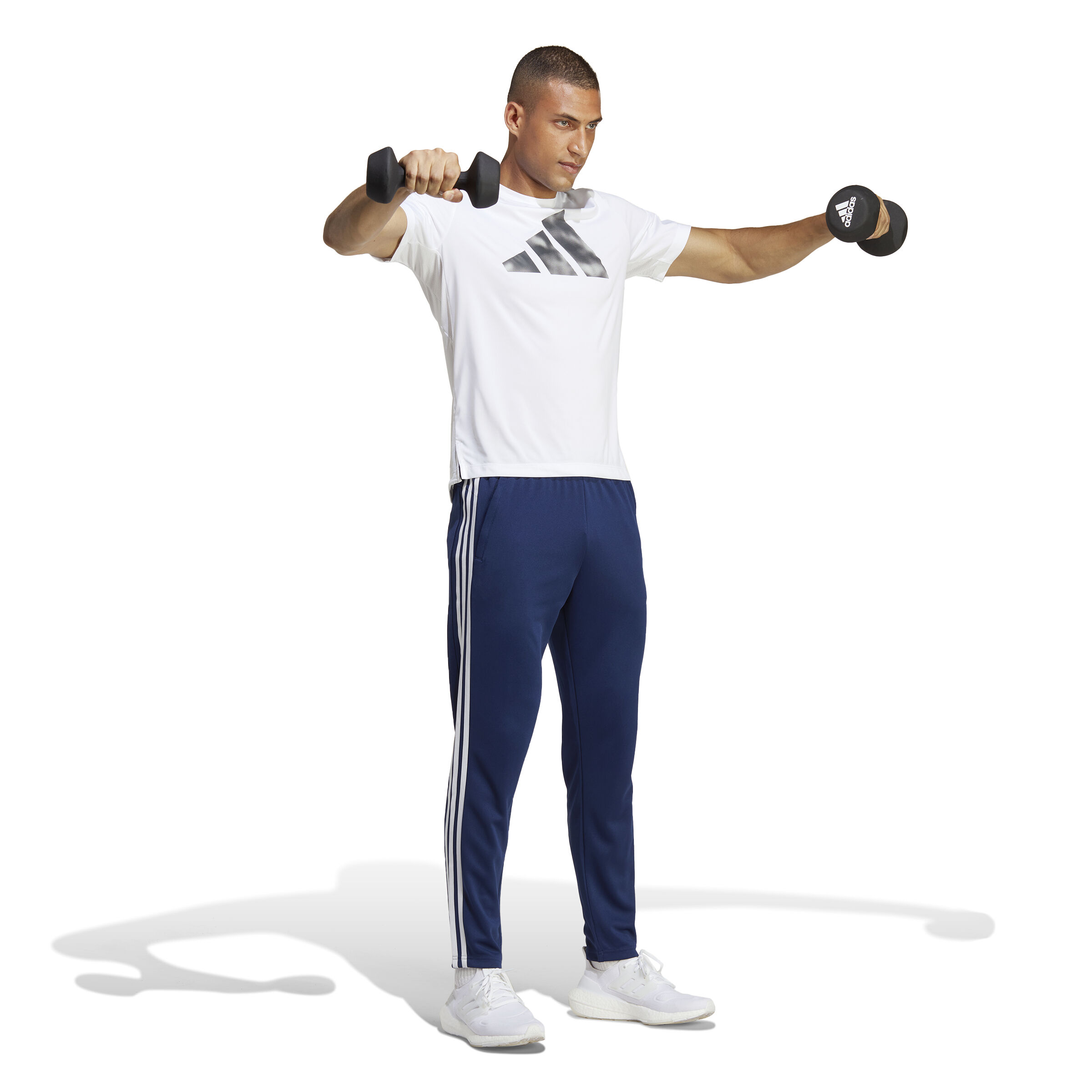 Training Essential Base 3 Trainingshose Herren - Dunkelblau, Weiß