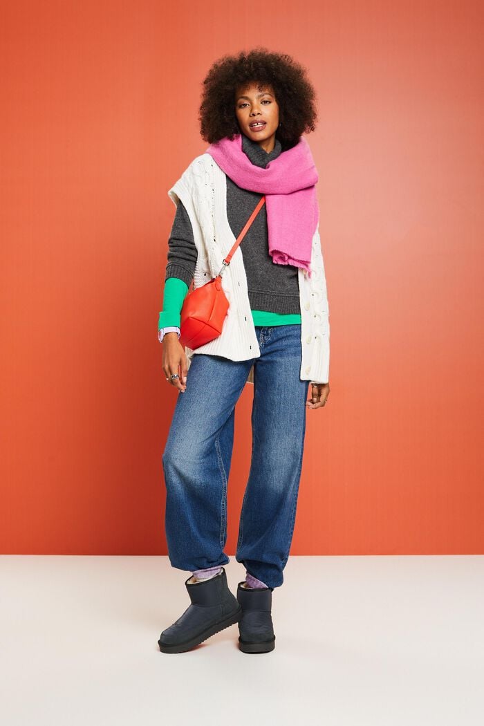 Kaschmirpullover mit Turtleneck