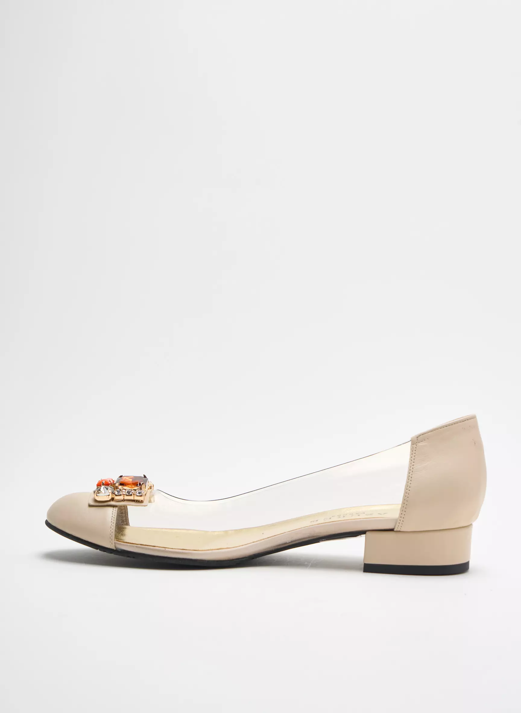 Azuree Ballerines Femme couleur beige