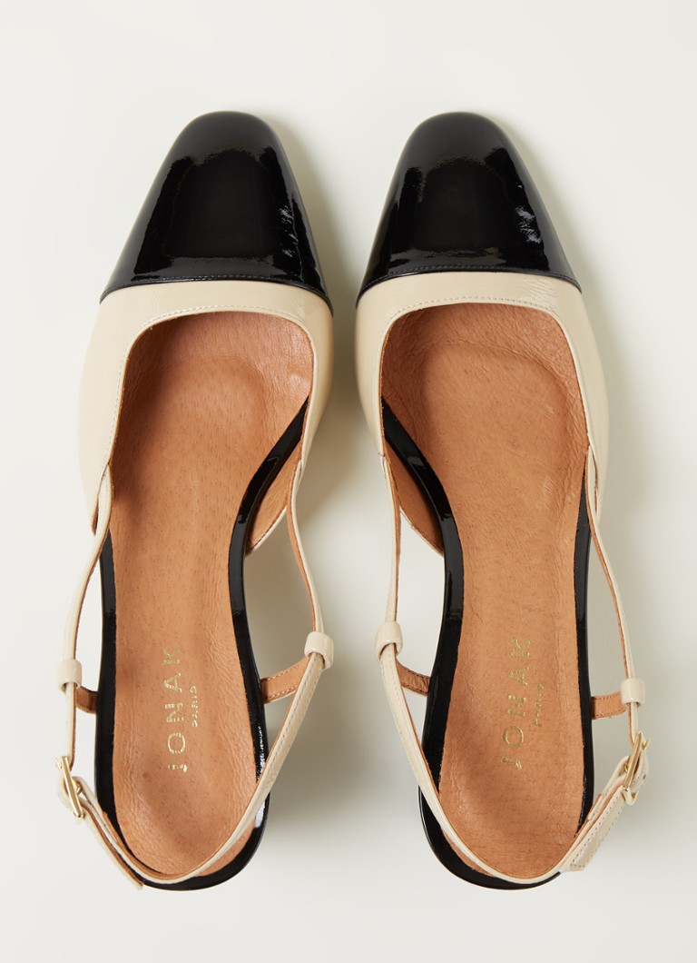 Jonak Dhapop -nahkainen slingback-saapas