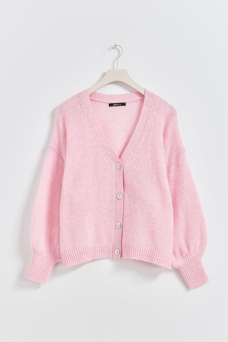 Sheer knitted cardigan