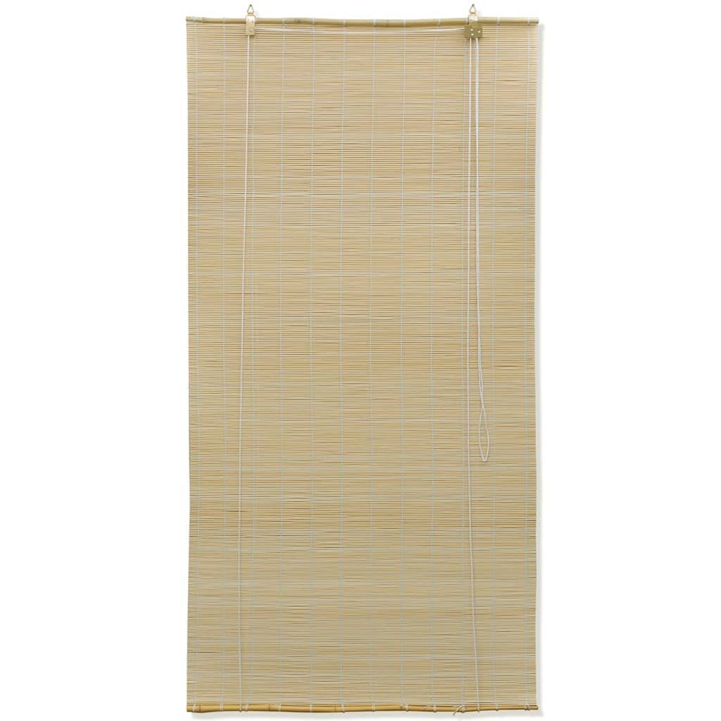 Rollo Bambusrollo 80x220 cm Natur, vidaXL