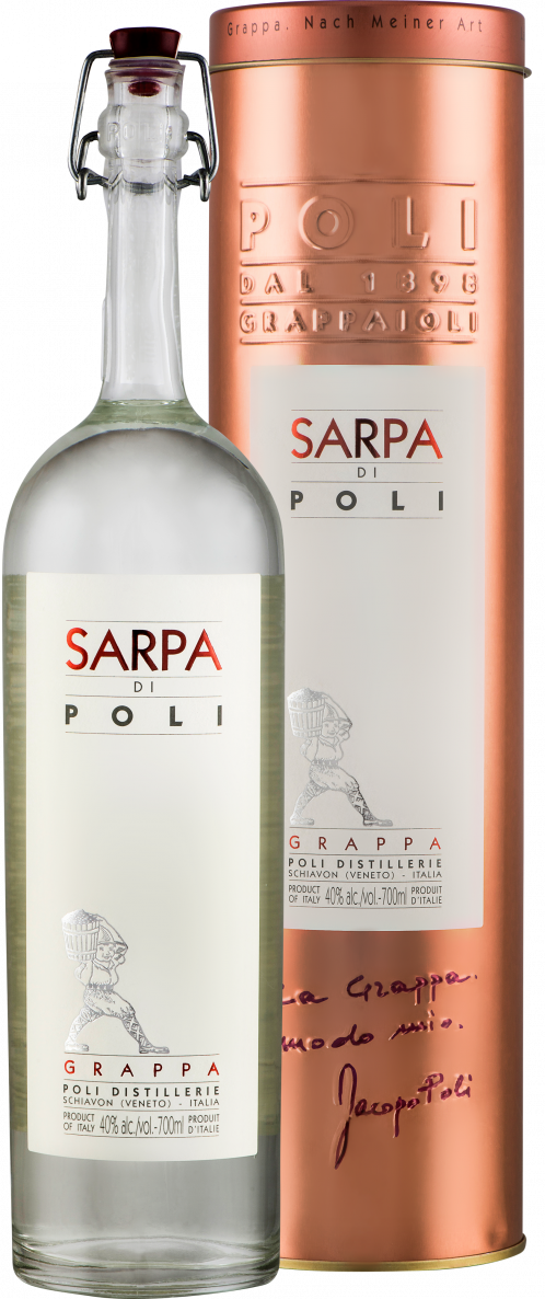 Poli Grappa Sarpa di Poli 0,7 Liter in Tube
