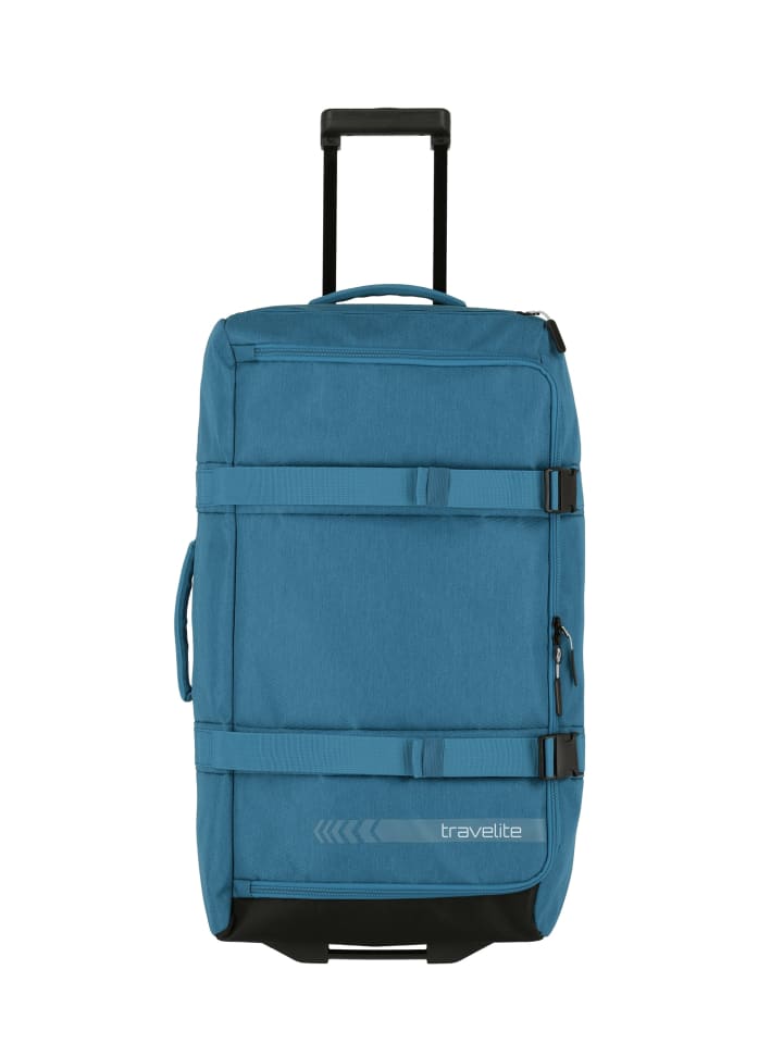 travelite Reisetasche Kick Off Rollenreisetasche L in Petrol günstig kaufen onesize