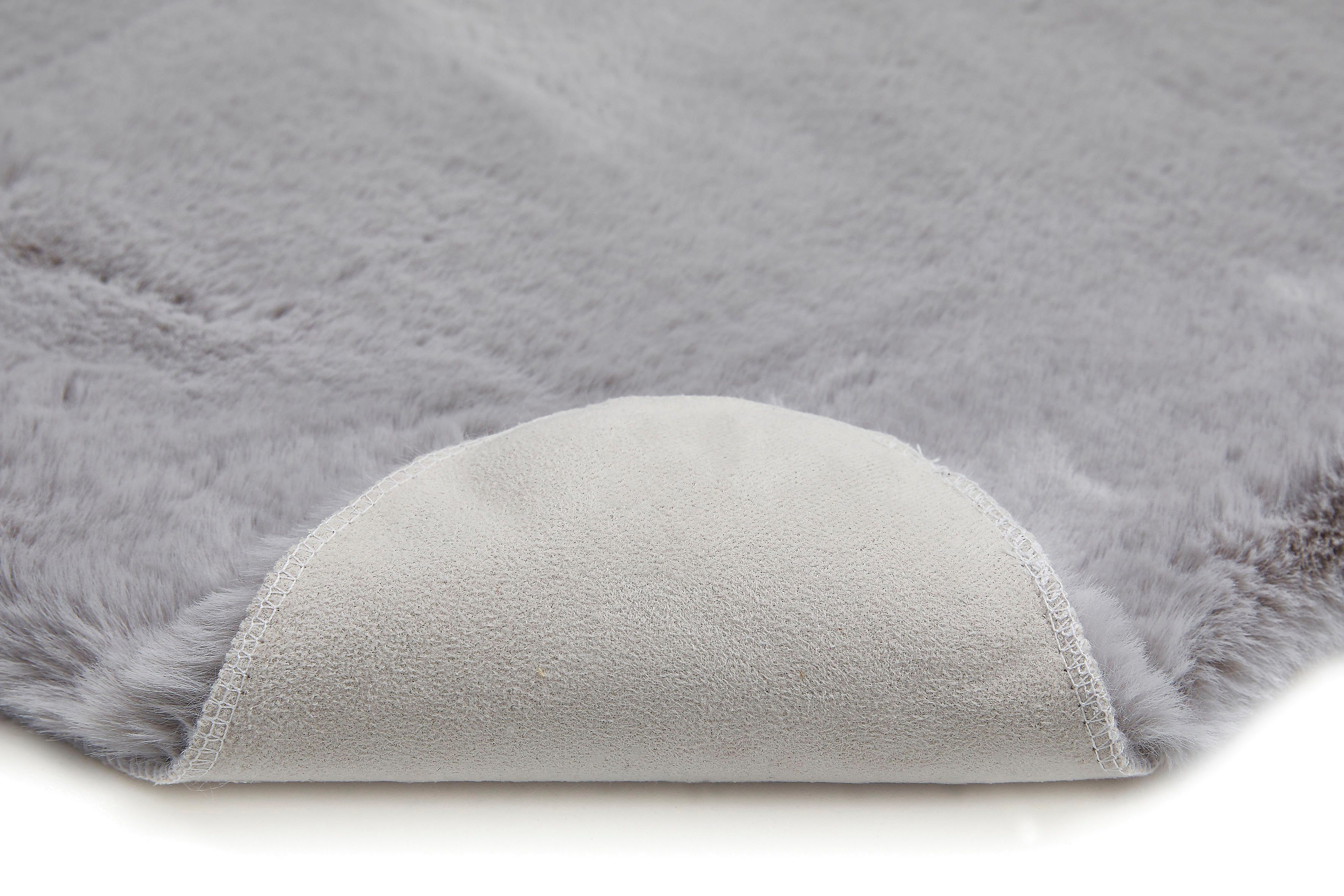 Fellteppich Novara, LUXOR living, fellförmig, Höhe: 30 mm, Kunstfell, Kaninchenfell-Haptik, besonders weicher Hochflor, waschbar