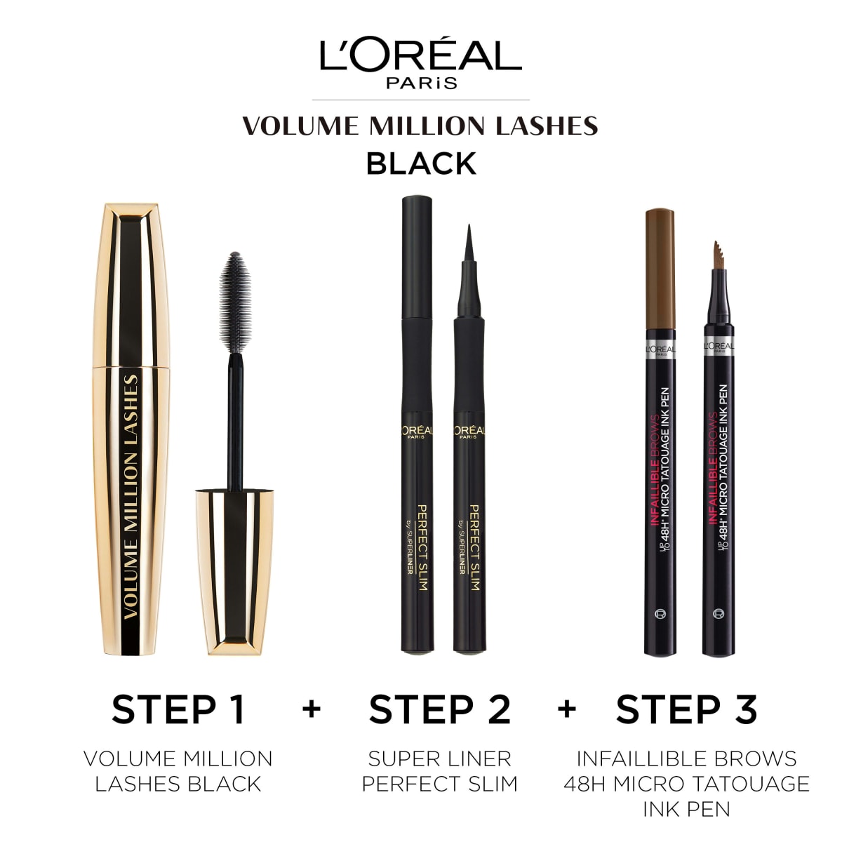 Mascara Volume Million Lashes Black, 10,5 ml