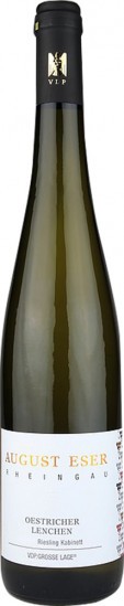 2019 Oestrich Lenchen Riesling Vollmundig VDP.GROSSE LAGE lieblich - Weingut August Eser