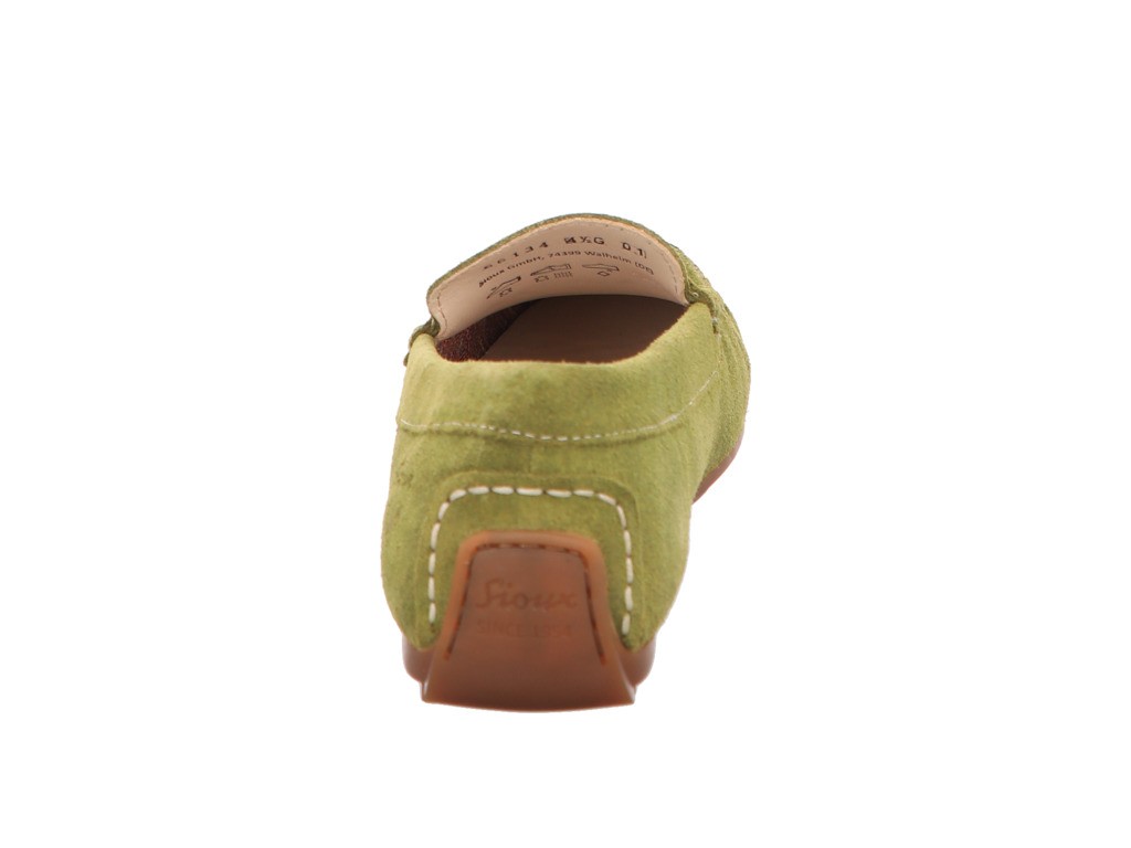SIOUX Klassische Slipper grün Camona