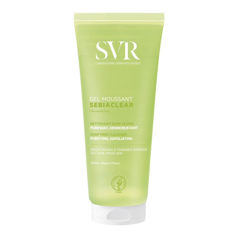 laboratoires svr Sebiaclear Gel Moussant 200ml Démaquillant et Nettoyant