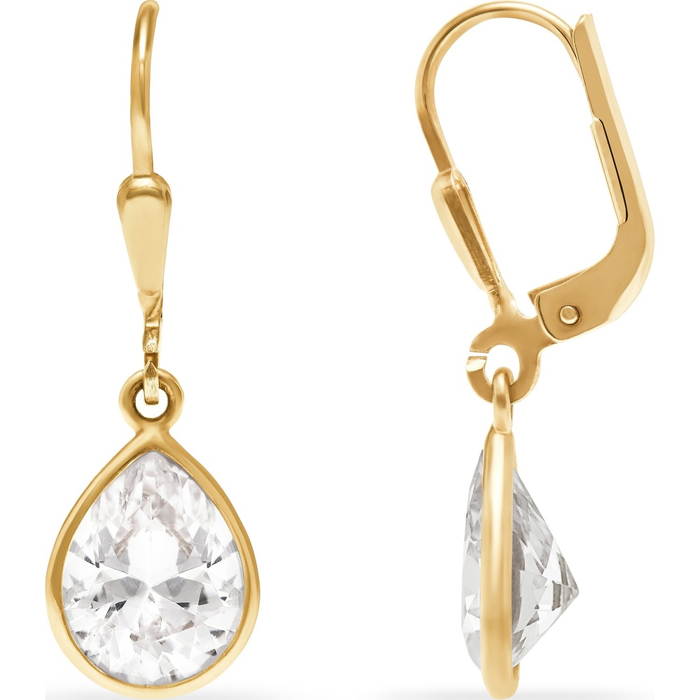 FAVS Boucles d'oreilles 375 Or jaune Boucles d'oreilles
