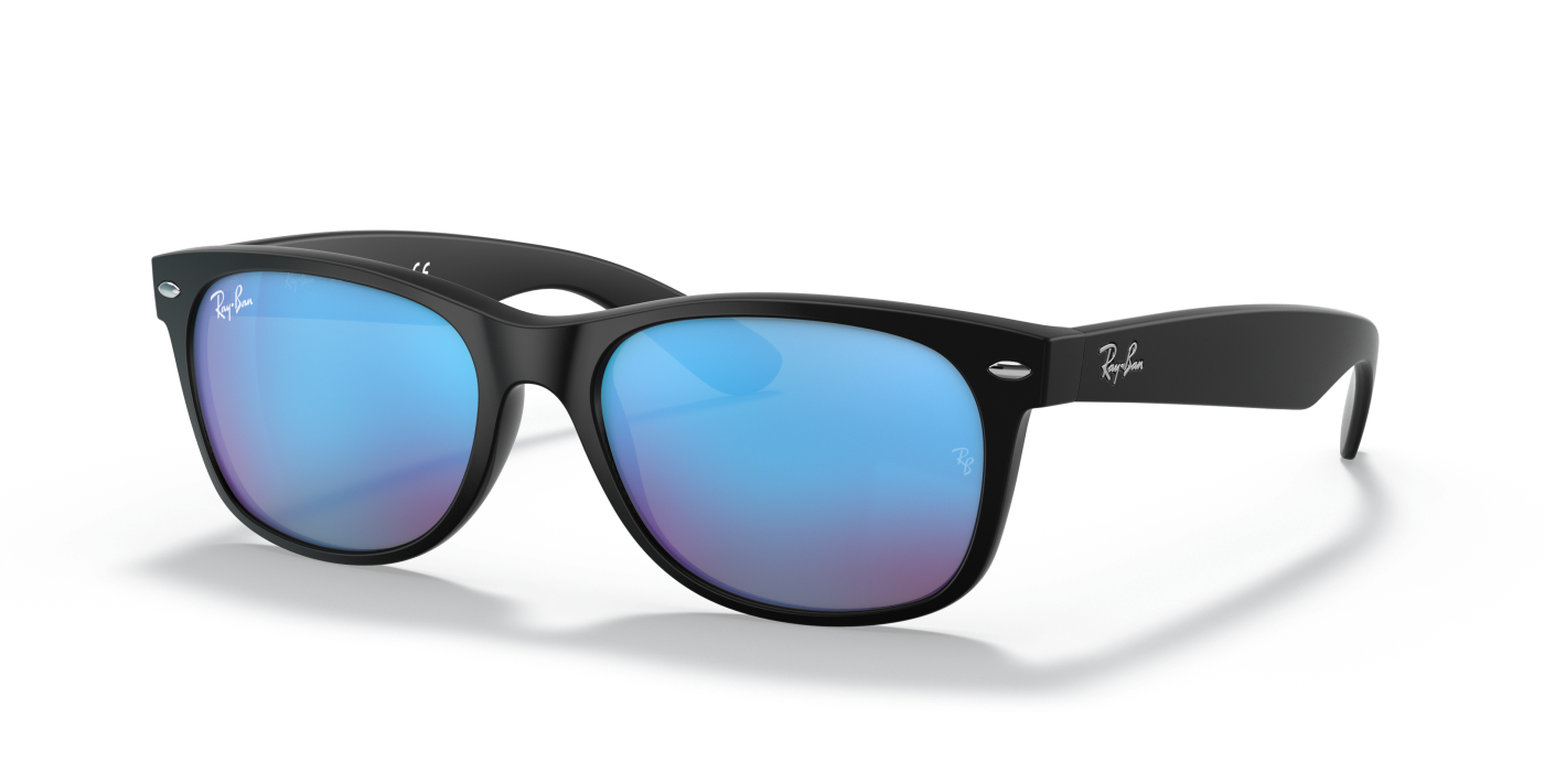 NOUL WAYFARER FLASH - Negru Mat Albastru
