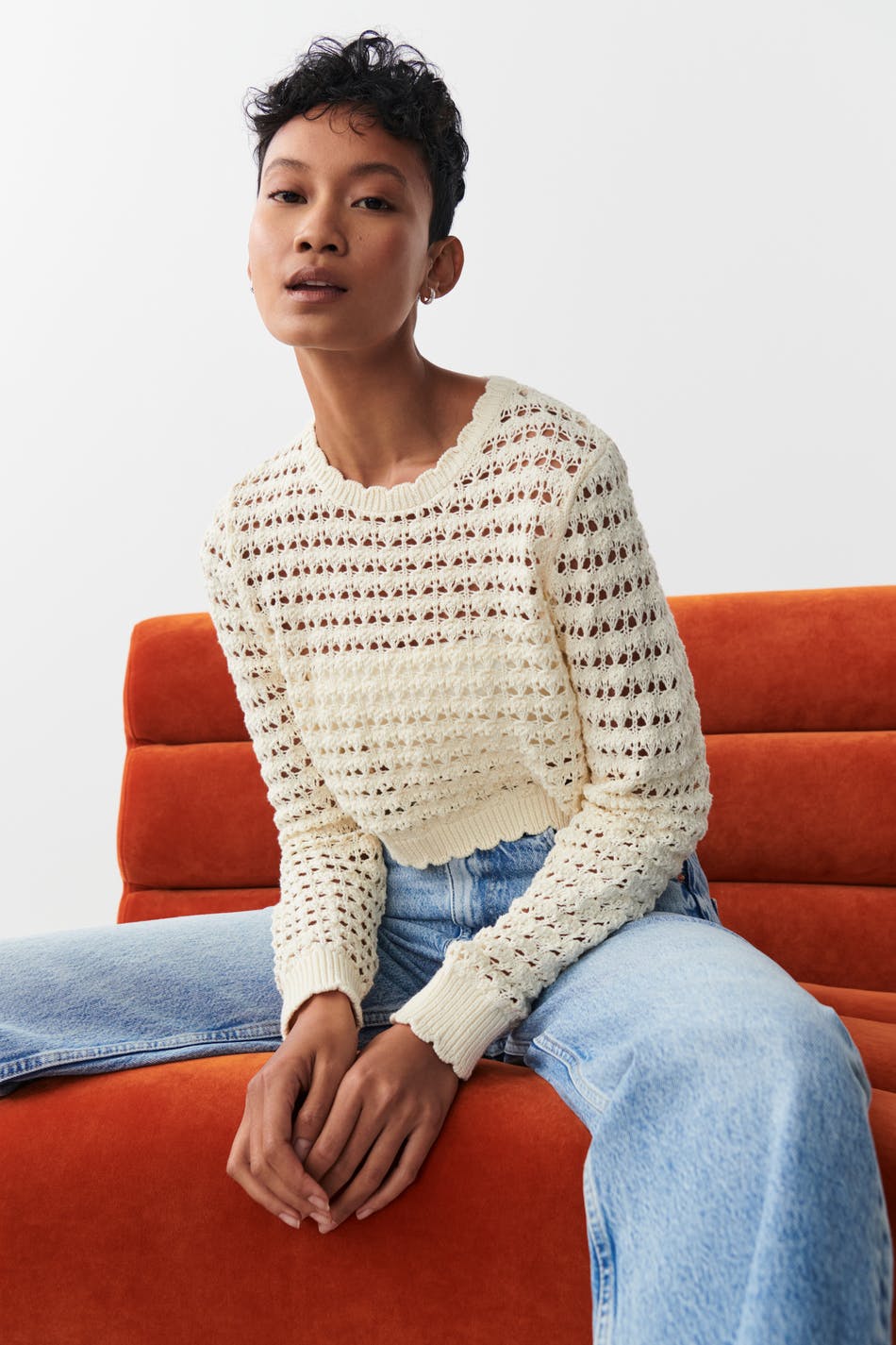 Zofia crochet top