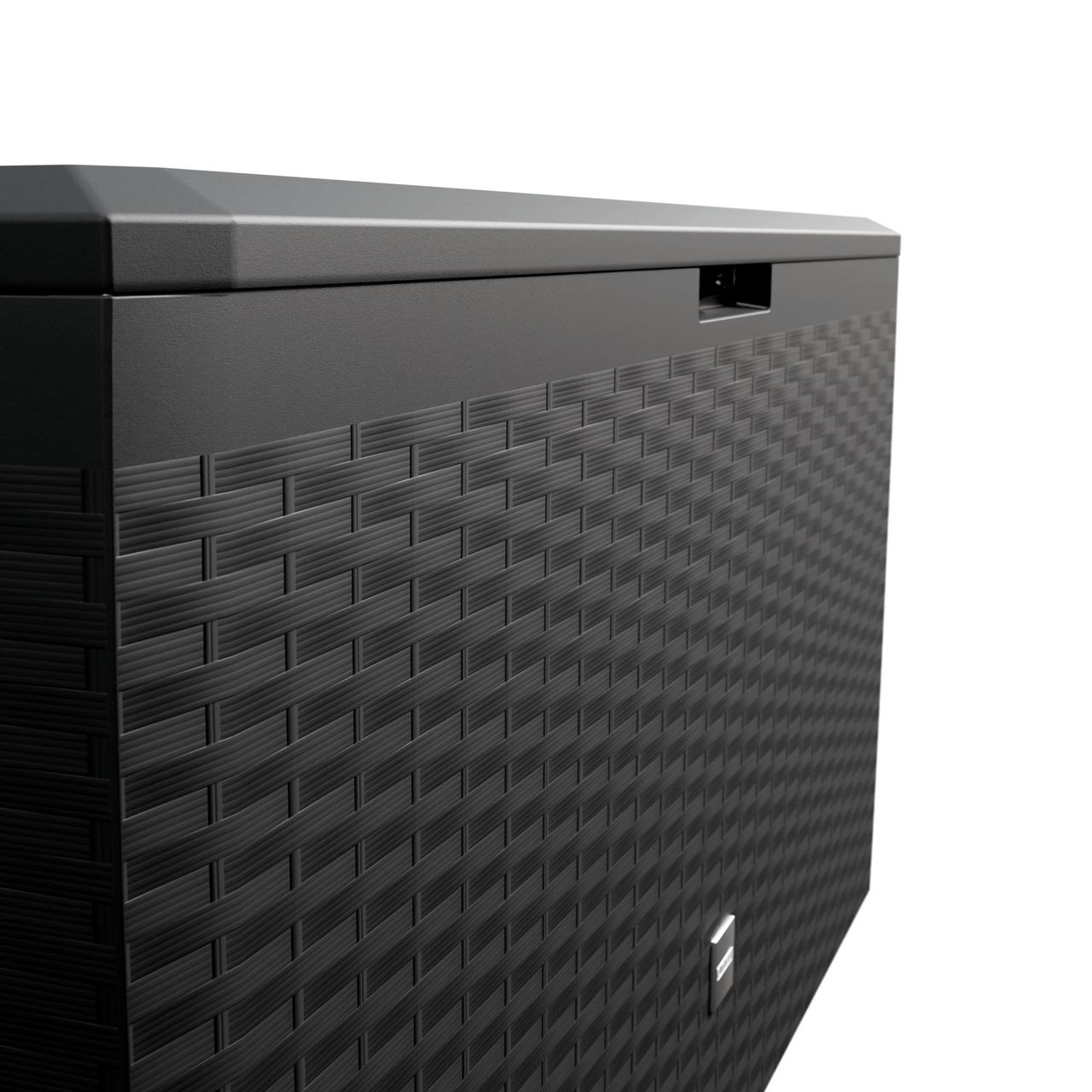 Casaria Auflagenbox Rato Plus Anthrazit 290L Rollen