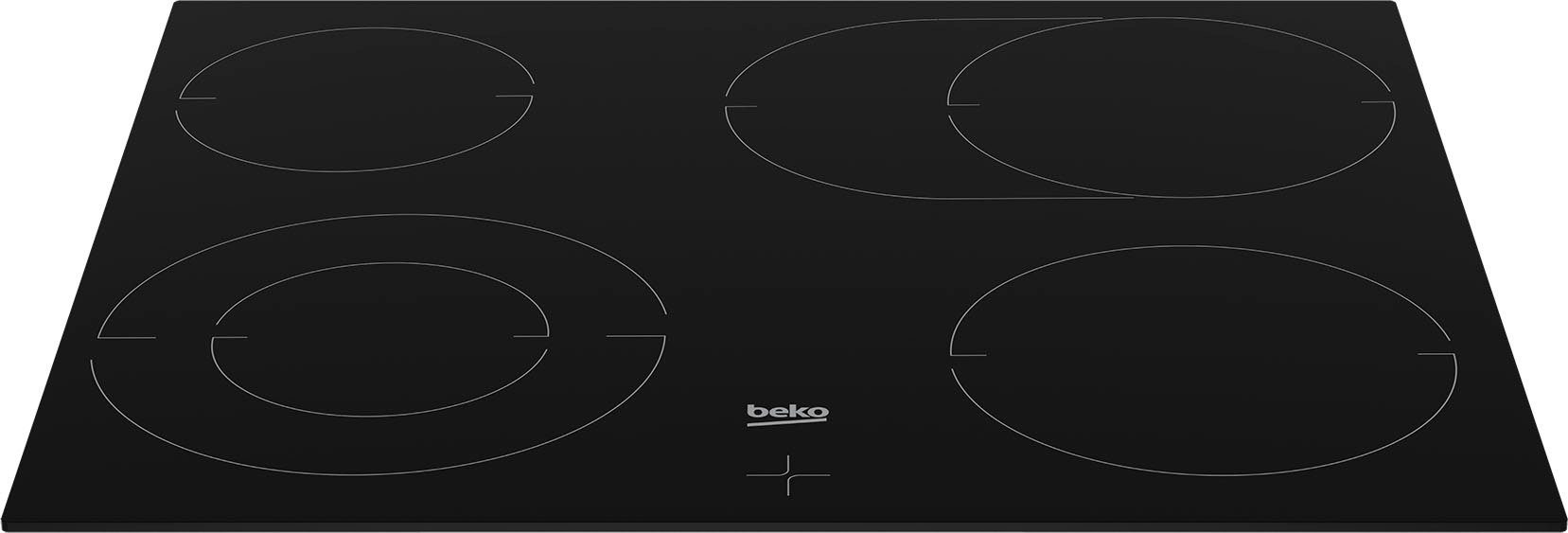 BEKO Elektro-Herd-Set BBUM12328X, mit 2-fach-Teleskopauszug
