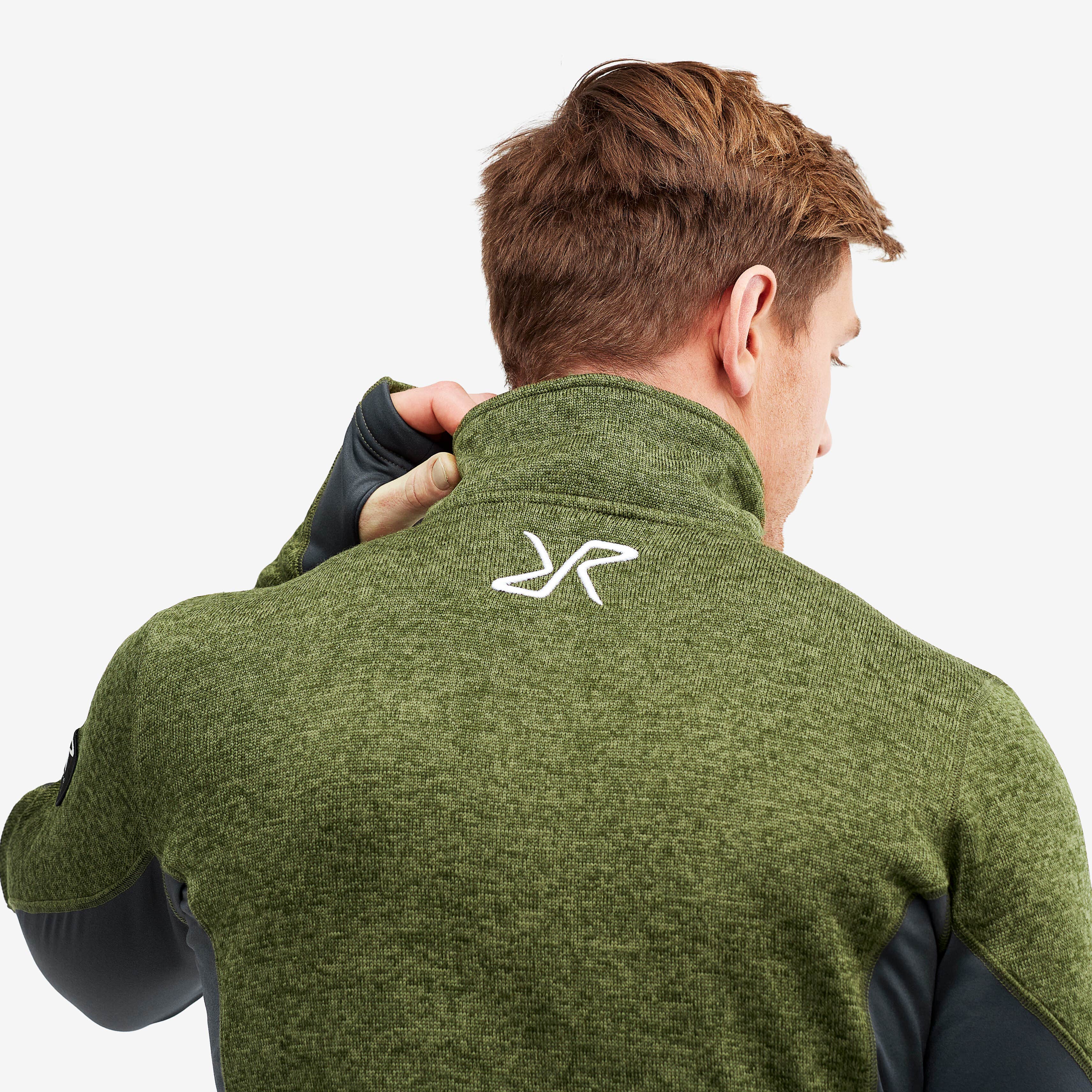 Fusion Fleece Homme Burnt Olive