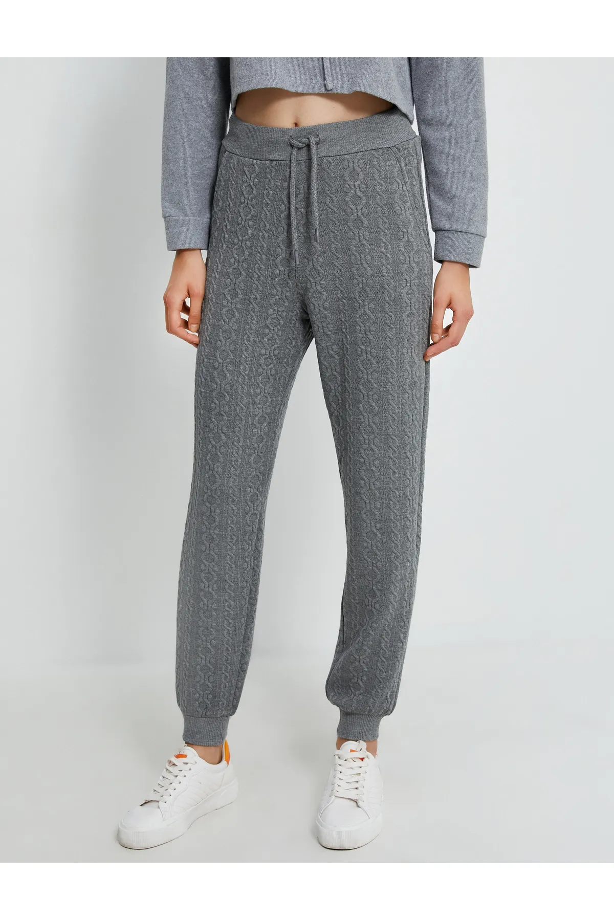 Koton  Jogger-Jogginghose mit strukturierter Taille und Tasche