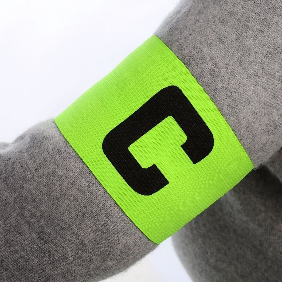 ZmdecQna Kapitänsbinde Elastisches Fußball-Kapitän-Armband Einstellbar