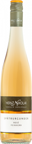 2022 Rheingau Spätburgunder Rosé ** feinherb - Weingut Heinz Nikolai