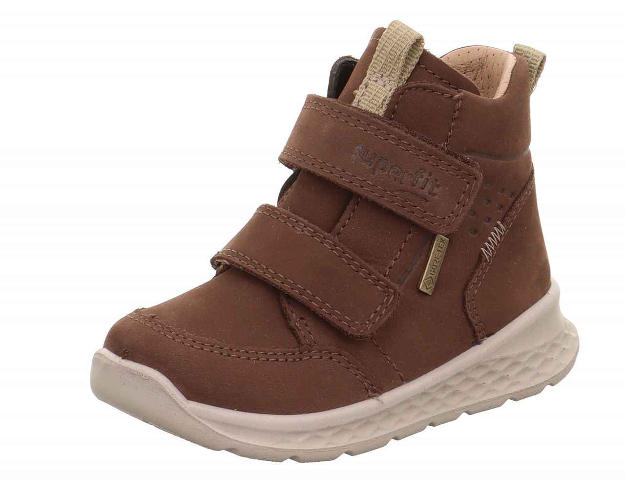 BREEZE - BraunSneaker high mit Klettverschluss