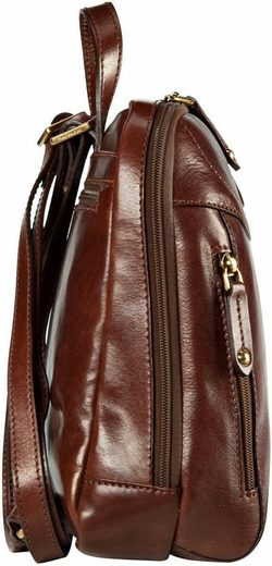 THE BRIDGE Handtaschen braun 04421101 Rucksack cognac