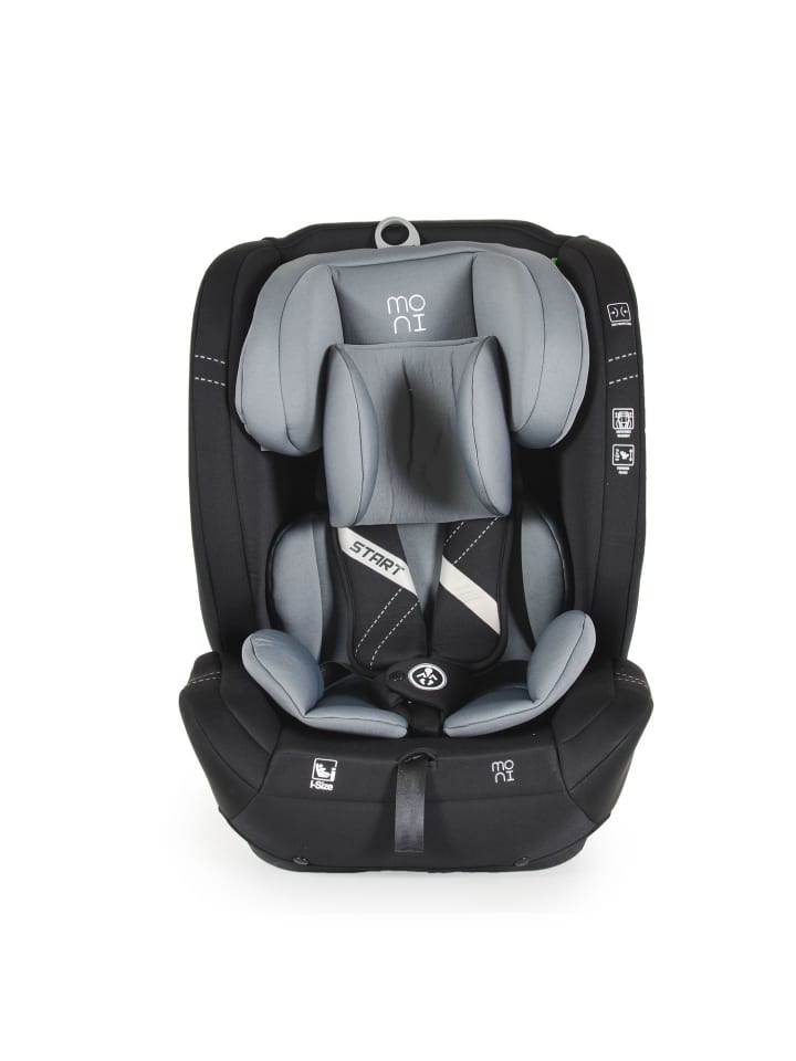 Moni Kindersitz i-Size Start in grau günstig kaufen onesize