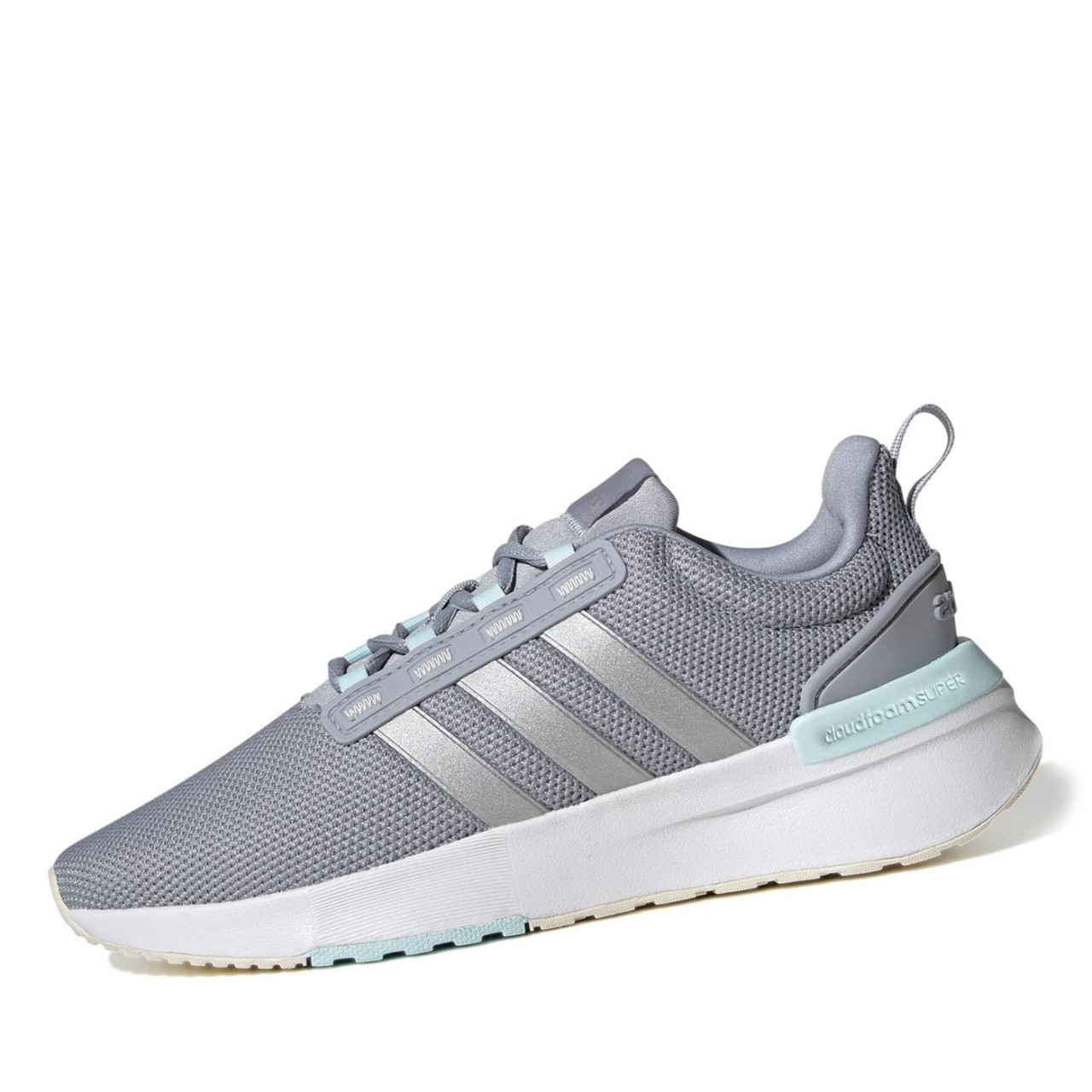 ADIDAS Freizeit Schnürer grau
