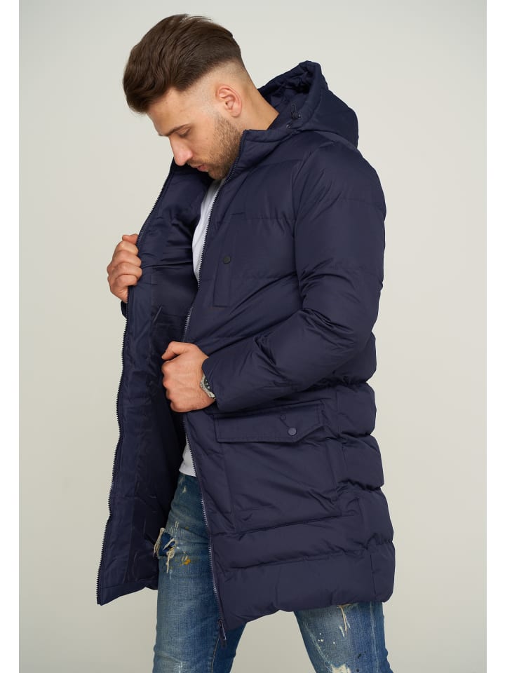 SOULSTAR Parka - S2ROROS Steppmantel Steppjacke in Navy günstig kaufen