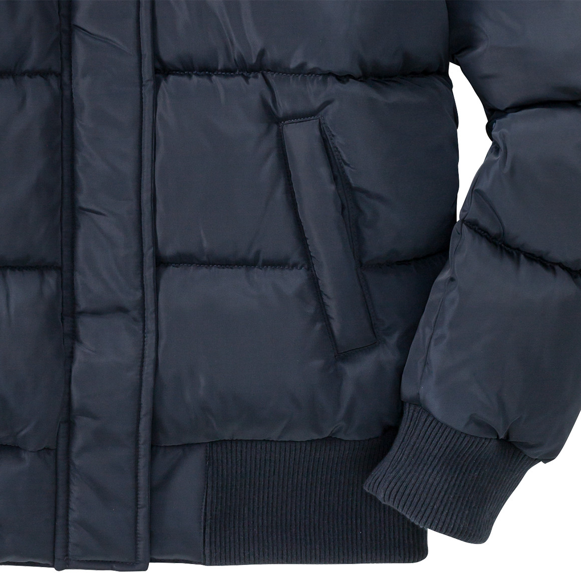 Mädchen Steppjacke mit Fellimitat