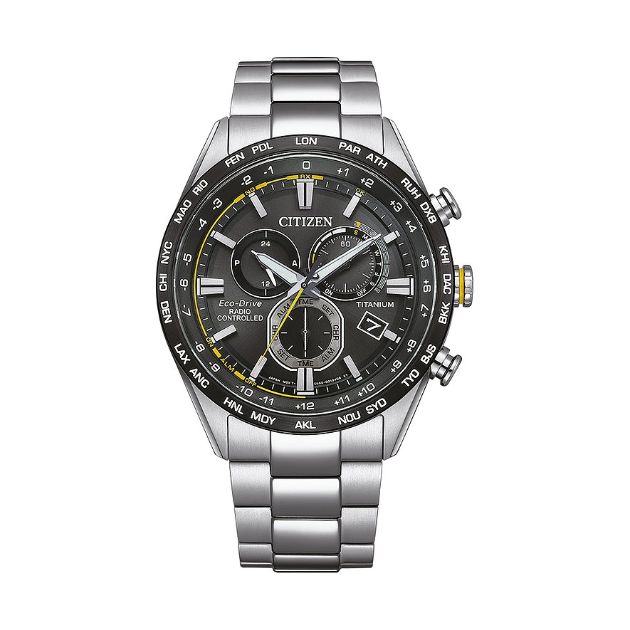 Citizen Chronograph Promaster Sky Funkuhr Eco Drive Super Titanium