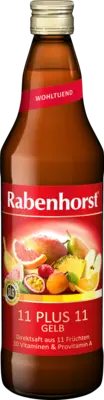 RABENHORST 11 Plus 11 Direktsaft gelb  700 ml  Saft