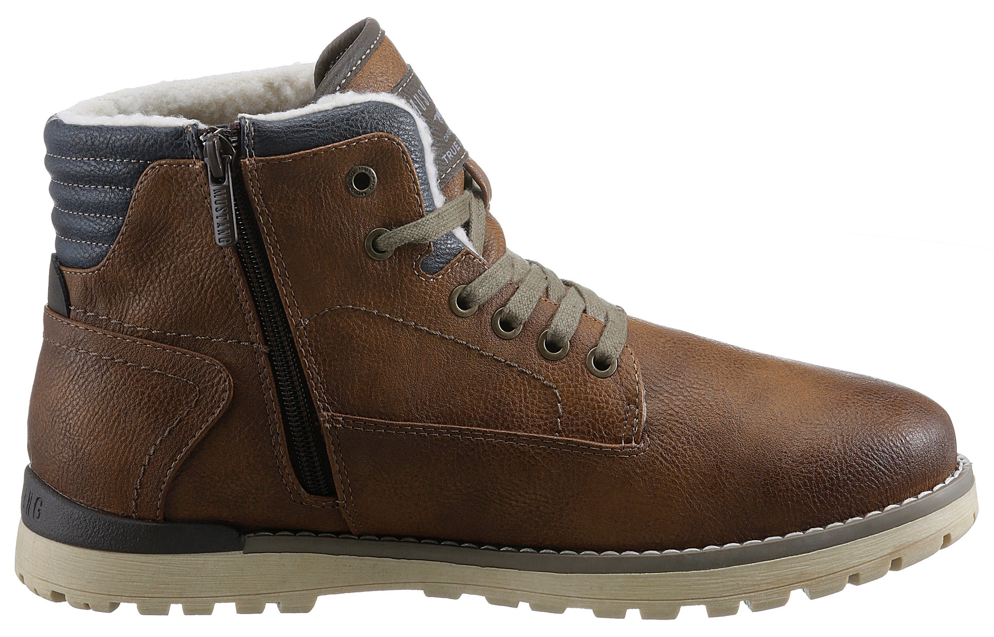 Mustang Shoes Schnürboots mit Warmfutter