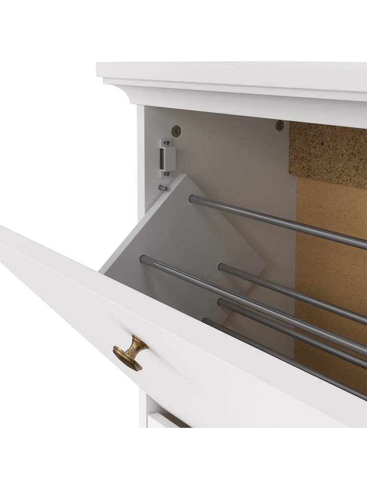 ebuy24 Schuhschrank Venedig Weiß 78 x 28 cm günstig kaufen onesize