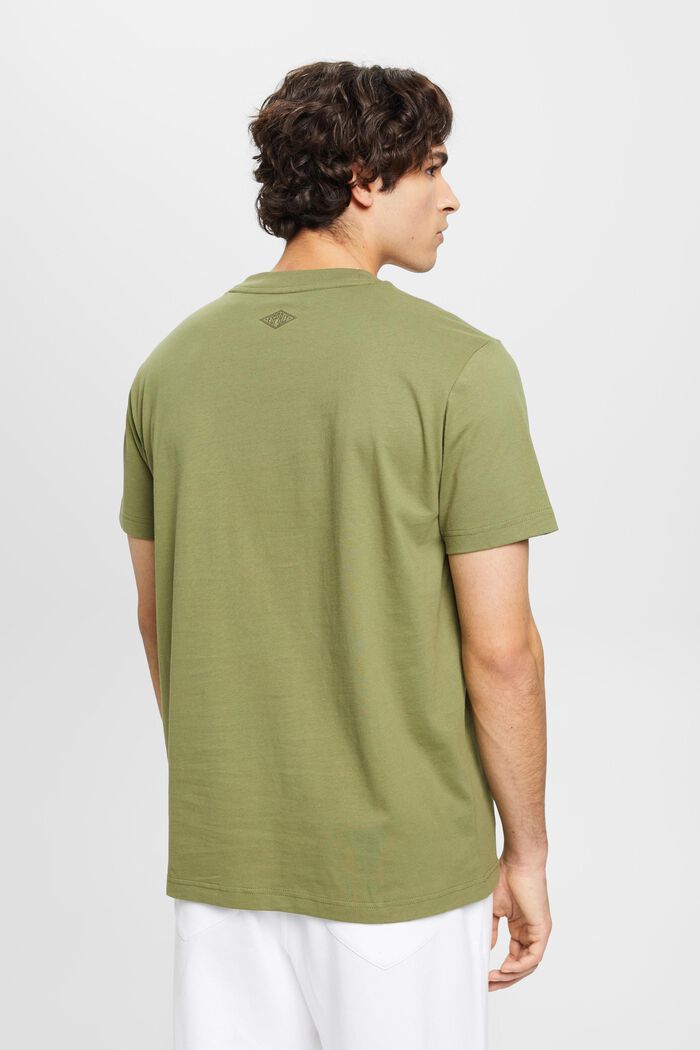 Retro-T-Shirt aus Baumwolle mit Logo