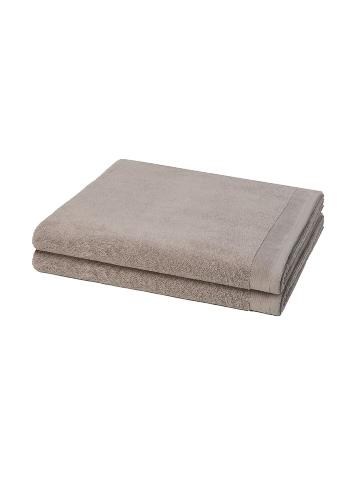 Möve 2 X Duschtuch im Set Premium in Cashmere günstig kaufen 80 x 150cm